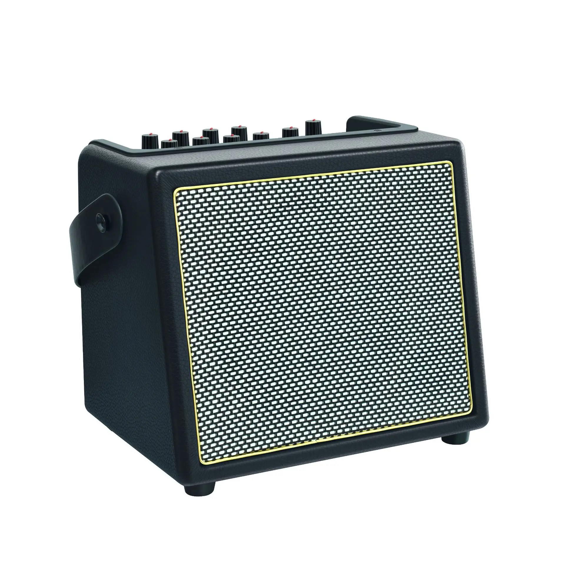 Guitar Playing Speaker Electrical Blowpipe Speaker Live Broadcast Dual Speaker with Internal Recording 30W