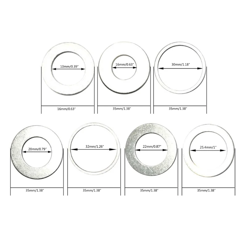 木工ツール切断減速リング丸鋸刃 16 ミリメートル/35 ミリメートル