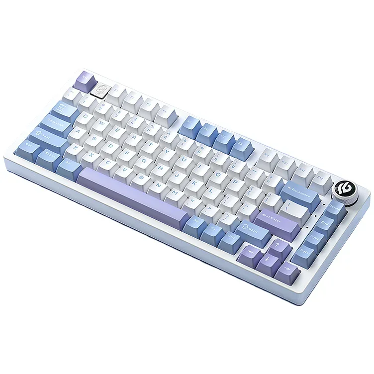 Рекламные продукты LEOBOG Hi75, игровая клавиатура, горячая замена, проводная механическая клавиатура из алюминиевого сплава, ПК, офисные подарки