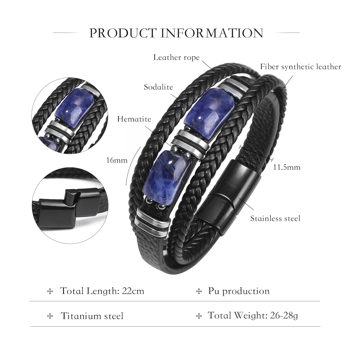 Thumbnail 2 - #62 Compare Natural Stone Bracelets Before You Buy