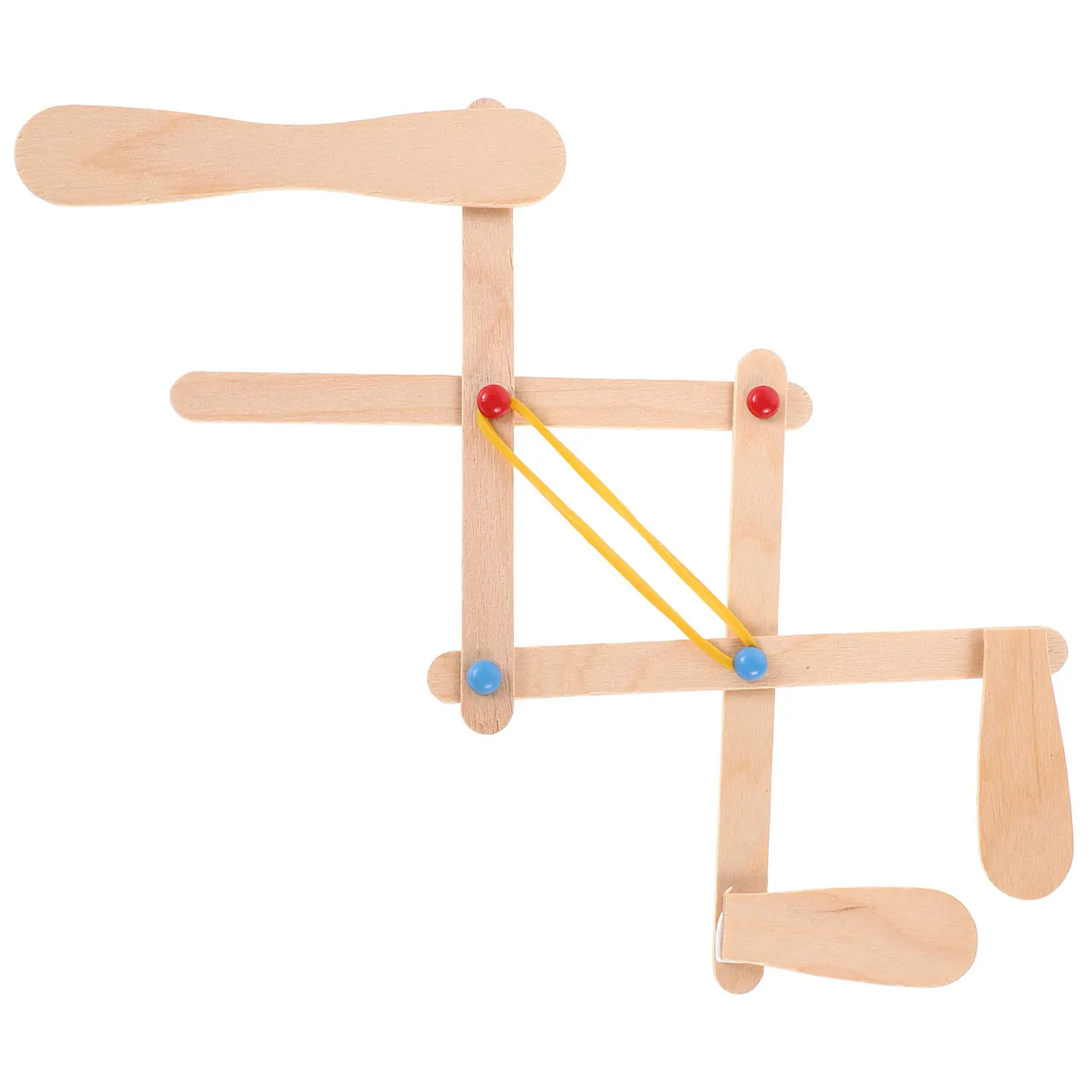 

Деревянный механический роботизированный манипулятор: набор для самостоятельной сборки, развивающий инженерные навыки, обучение физике и науке, настольное украшение, инструмент для изучения.