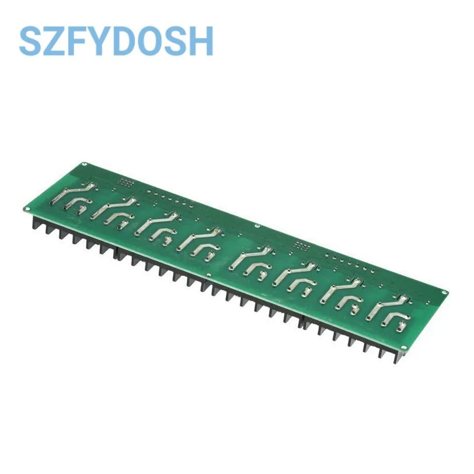 1 2 4 8 Channel Relay Module 30A With Optocoupler Isolation 5V 12V 24V Supports High And low Triger Trigger 