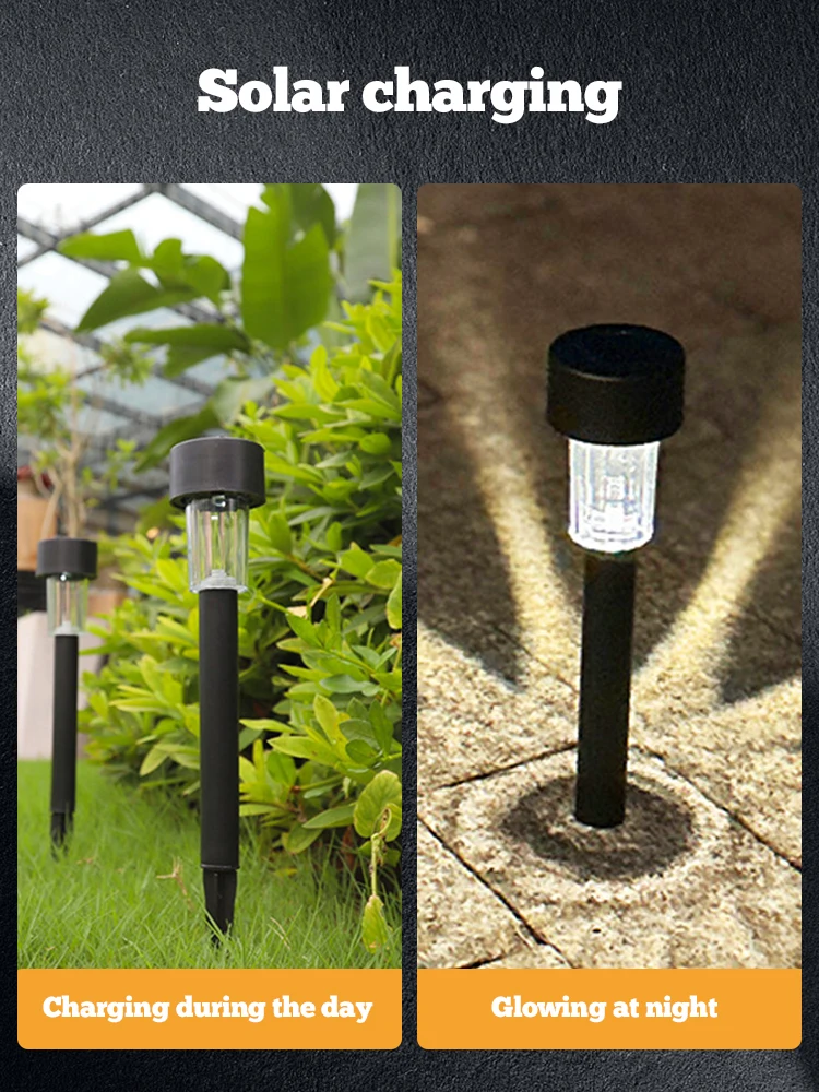 10PCS LED Solar Lamp Pool Lights Waterproof Solar Lights Decor Outdoor Swimming Pool Fence Garden Decoration Lamp For Yard