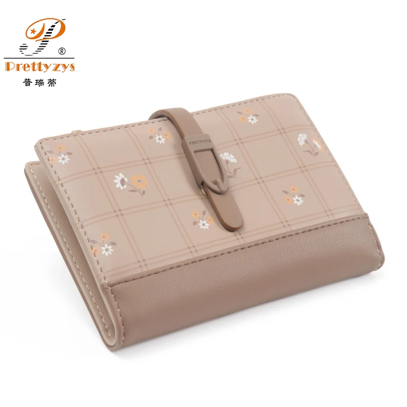 Brand Women Fashion  Printing Wallet Medium Design Hasp Girl Wallet  Women Coin Purse Female Card Holder