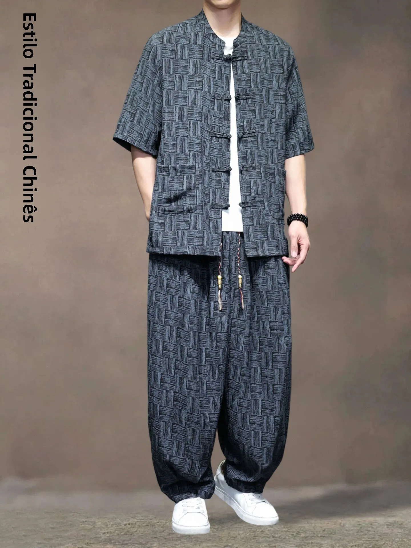 nuevo-traje-tang-de-estilo-chino-manga-corta-cuello-alto-corte-holgado-para-hombre-conjunto-de-dos-piezas-ligero-informa