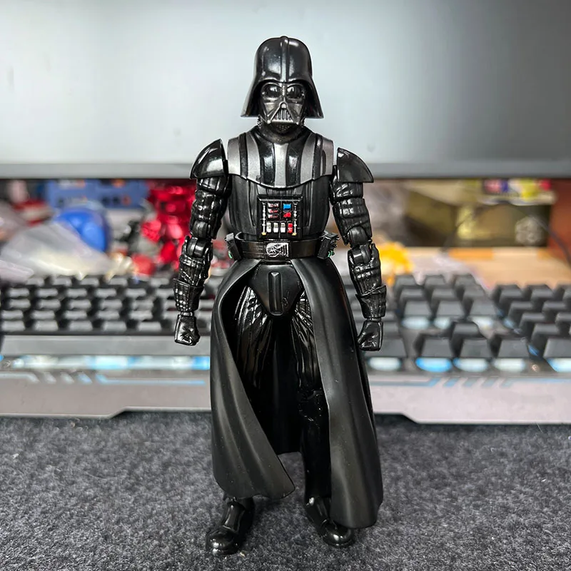 Prawdziwy Bandai Shf Star Wars czarny rycerz Darth Vader 2.0 1.0 Sir Alex 16cm Model kolekcja figurek