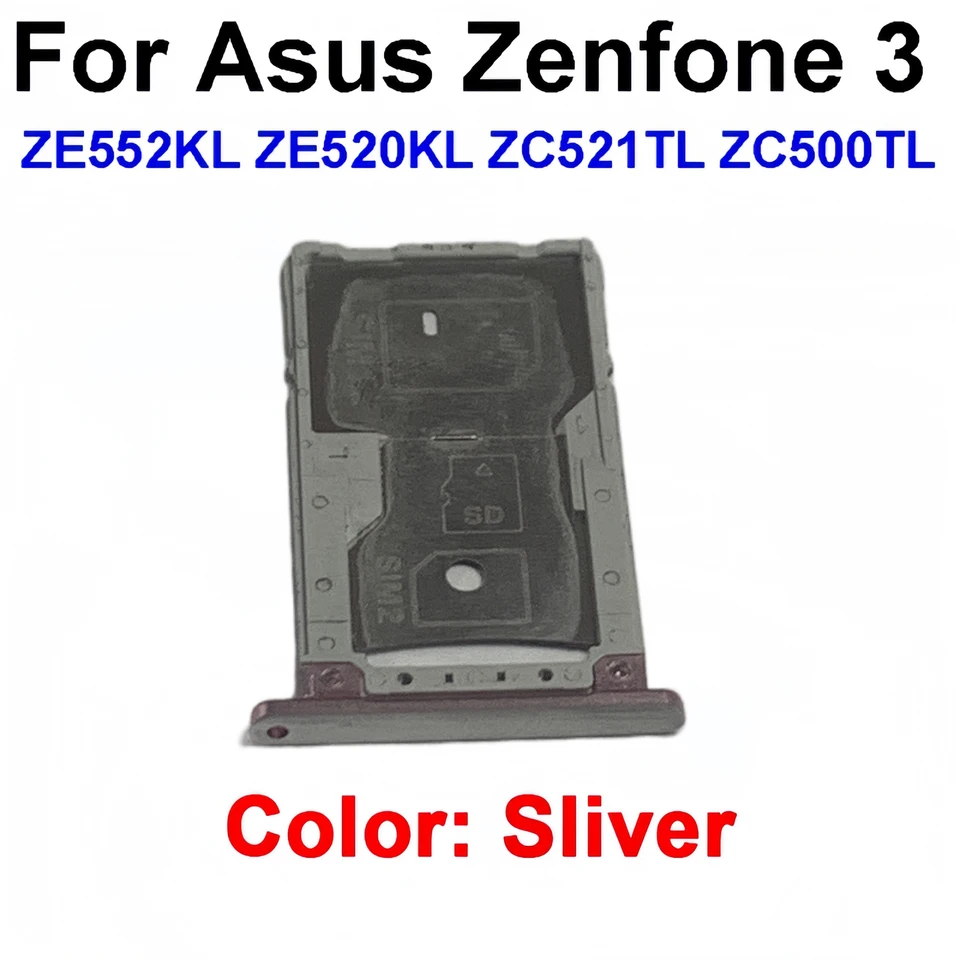 Sim Card Tray Slot For Asus Zenfone 3s MAX X00GD ZE552KL ZE520KL