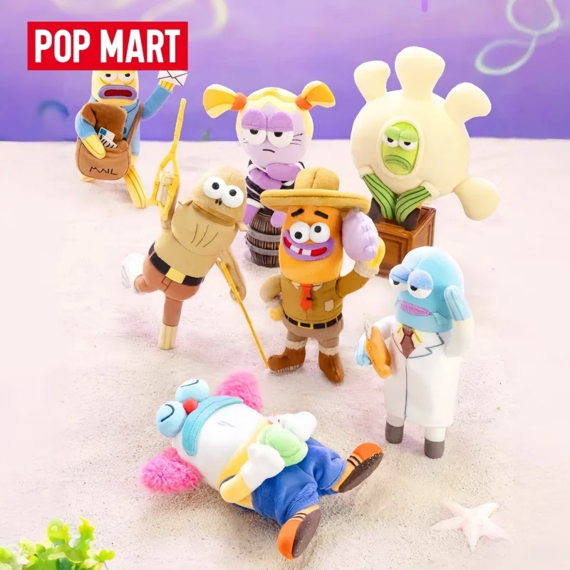 

Hot Selling Genuine Products In Stock Popmart Residents' Funny Series Second Round Blind Box Pendant Decoration Collection Gifts