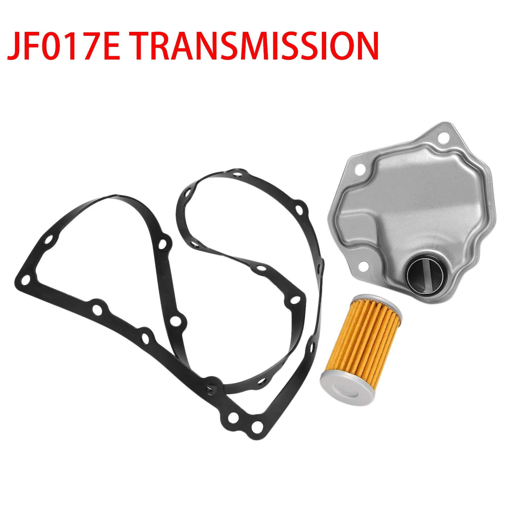 3PCS New JF017E Transmission Oil Filters W/Pan Gasket for INFINITI QX60 NISSAN MAXIMA MURANO PATHFINDER QUEST 2013-2019