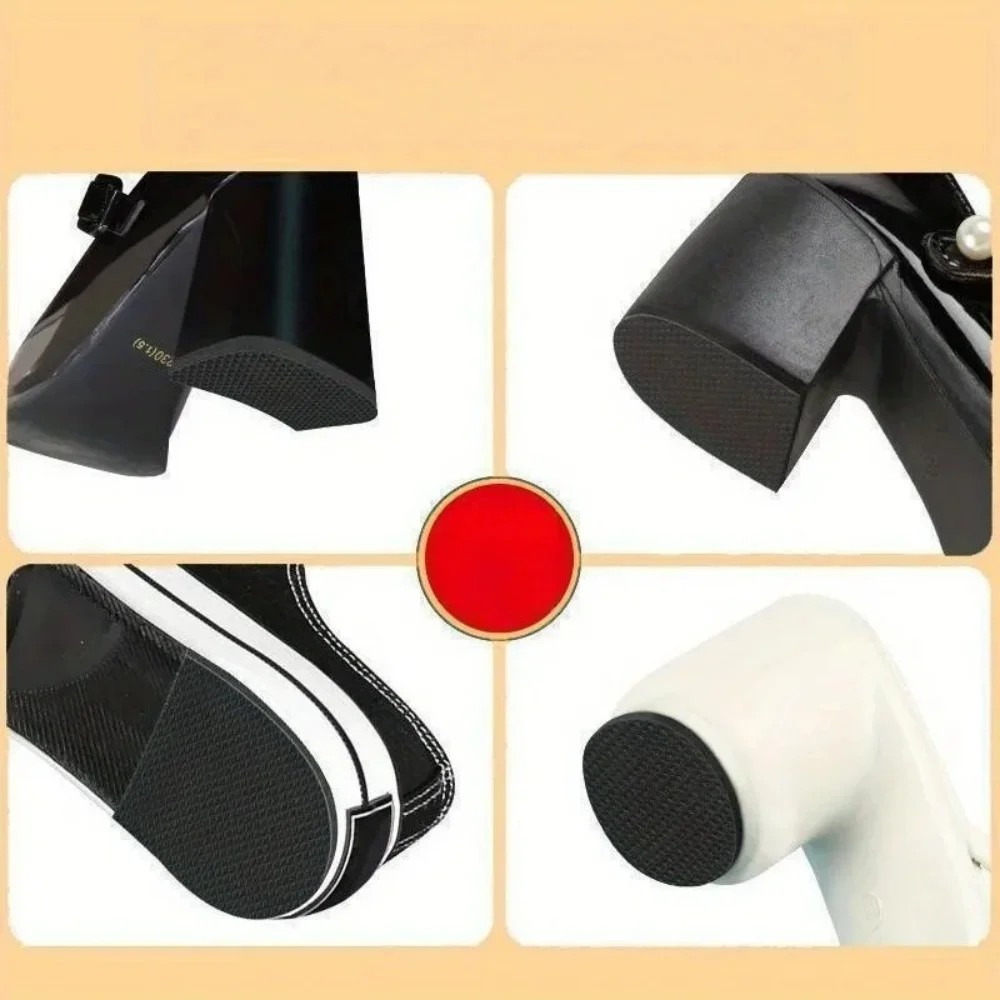 Self-Adhesive Shoe Sole Protector Non-Slip Noise-Reducing Repair Tape for High Heels Sneakers Sandals Anti-Wear Sticker