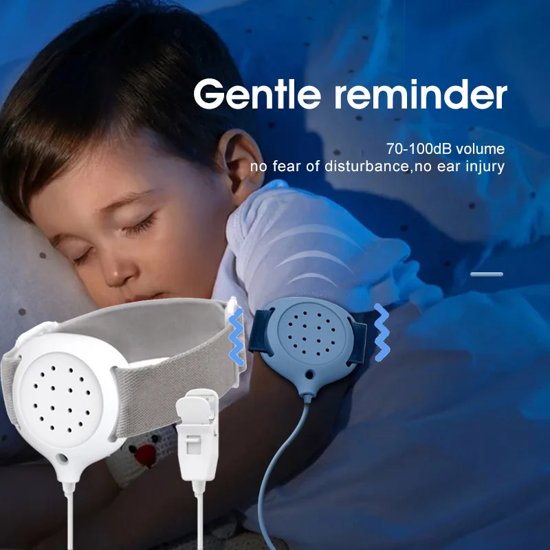 Dr.isla Professional Arm Wear Bedwetting Sensor Alarm For Baby Potty Training Elder Care Wet Reminder Sleeping Enuresis  Alarm