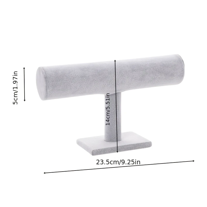 T-Shaped Bracelet Display Rack, Bracelet Storage Rack, Spliced Jewelry Rack - Can Be Paired With Assembled Storage Accessories