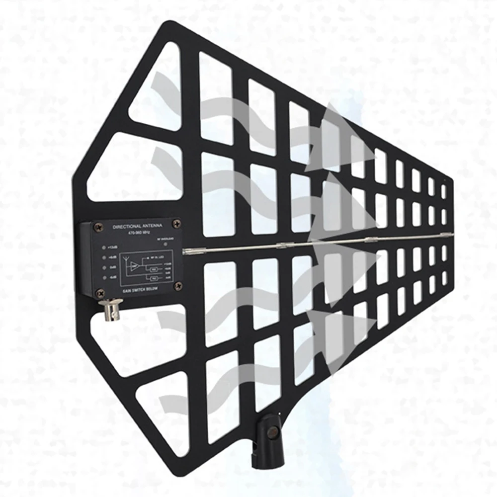 Distributore del sistema di distribuzione dello splitter del ripetitore del segnale dell'antenna direzionale attiva 2Pcs paul kitson per microfono UHF Wireless
