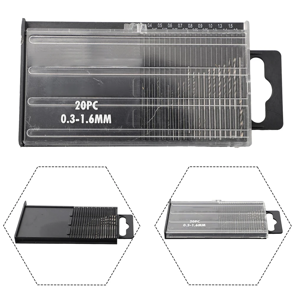 All Kinds Of Jewelry Jewelry Mini HSS Drill Bit Kit S Specifications Watch Making Box Drill Bit Kit Electronics