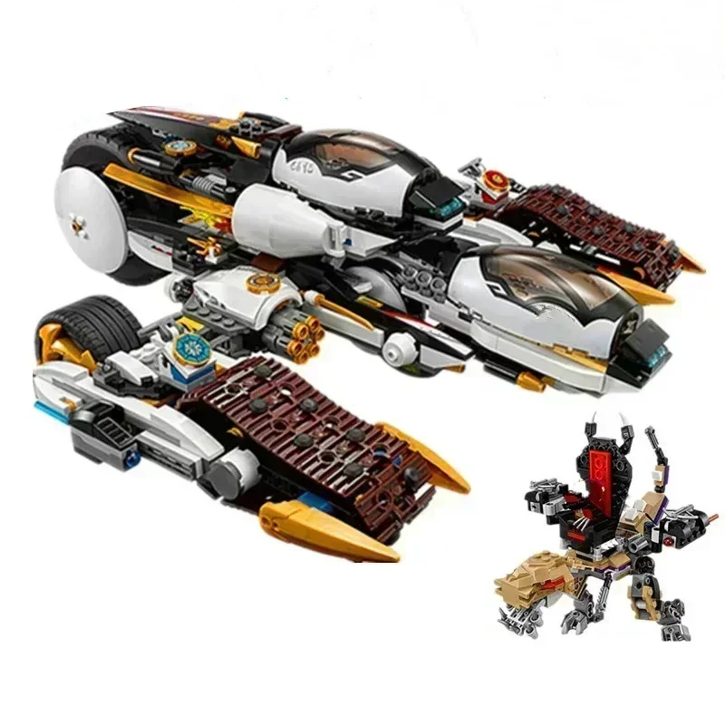 New 1146pcs Ultra Stealth Raider Building Blocks Fit 70595 Bricks Bricks Toys For Children Gift