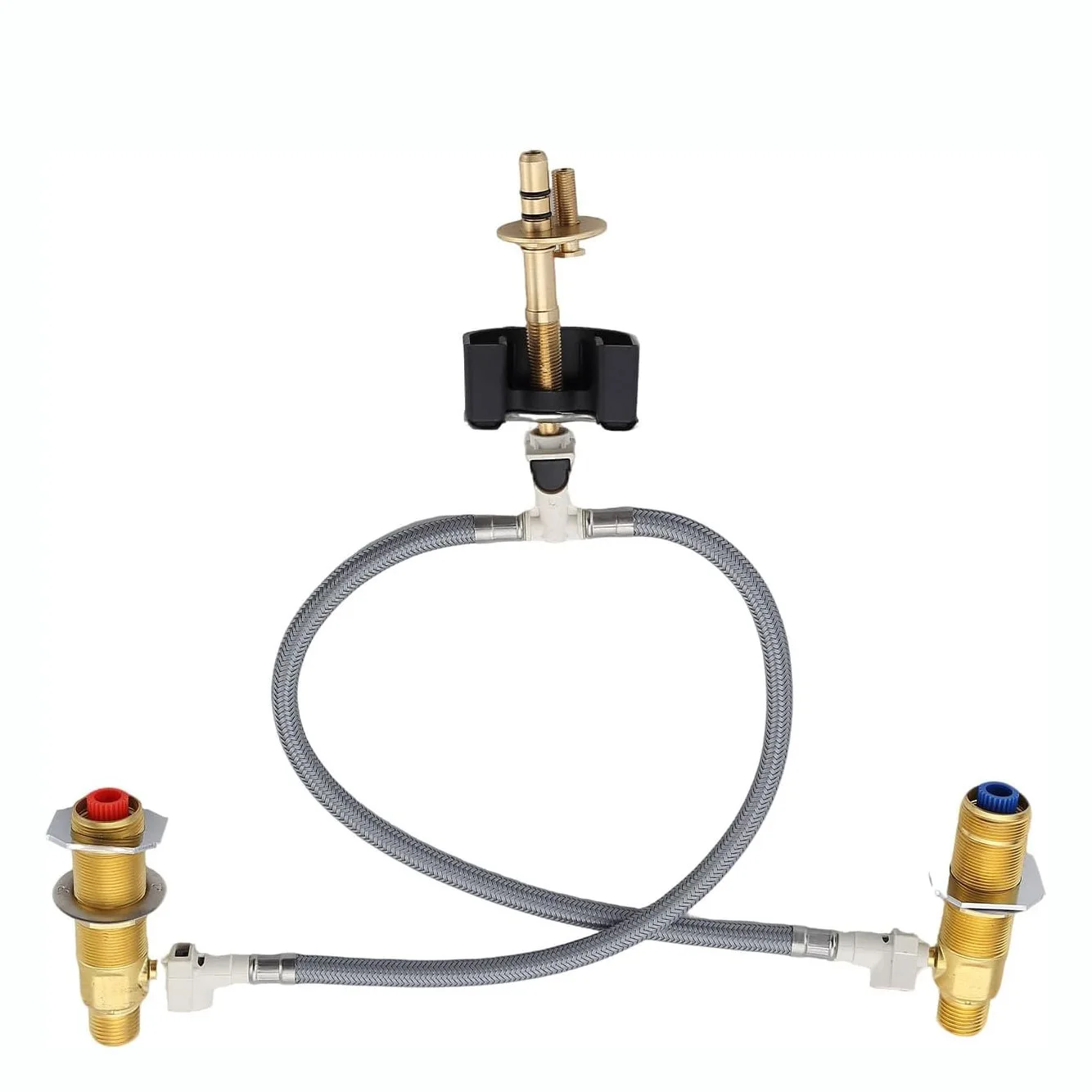 Widespread Bathroom Sink Faucet Rough-In Valve, Plumbing Replacement Water Valve Compatible with Moen Lavatory Faucet