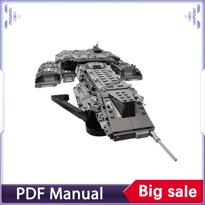 2258PCS Stargate BC-304 Daedalus Deep Space MOC-136473 Carrier-class Battle Cruiser Model Building Blocks Kit Toy Gift