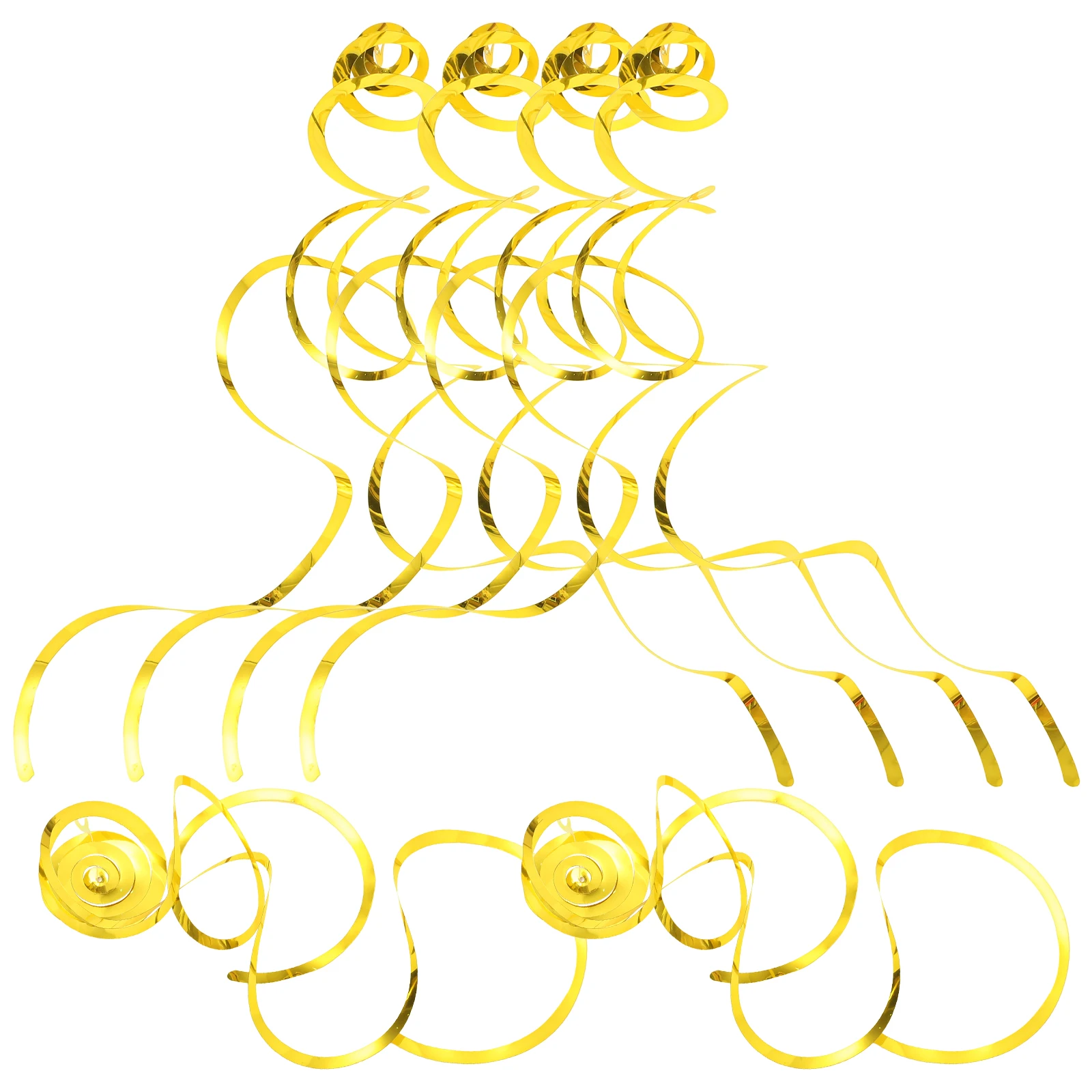 

6pcs 6 Pieces 70cm PVC Pendants for Birthday Party Wedding Decor Hanging Swirl Garland Ceiling Accessories