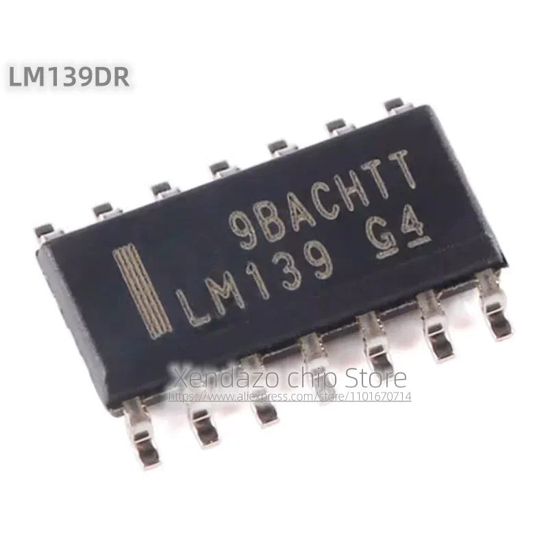 10pcs/lot LM139DR LM139 SOP-14 package Original genuine Four channel differential comparator chip