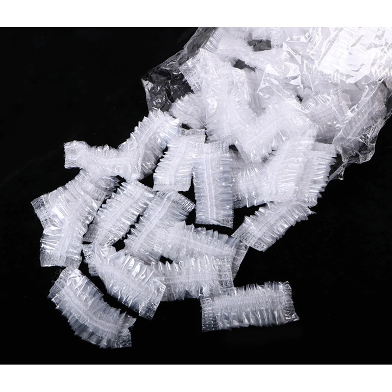 일회용 귀마개, 귀 피어싱, 목욕, 샴푸, 물 침투 방지, 귀 보호, 머리 염색 귀마개, 100 개