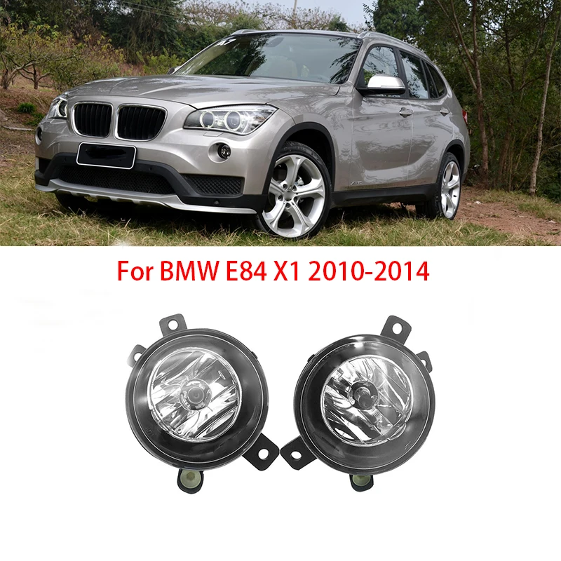 63172993525 63172993526  Front Left&Right Fog Light With Bulb Running Lamp Fog Lamps For BMW E84 X1 2012-2015