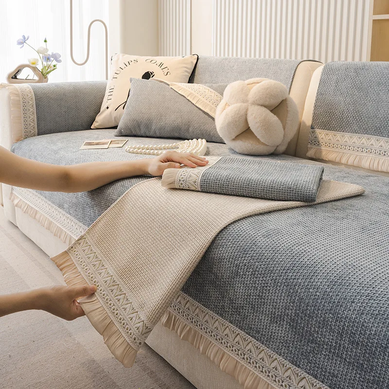 

Современный чехол для дивана, чехол на сиденье для гостиной, украшение для дома в скандинавском стиле, противоскользящий чехол для кресел, мебельный защитный чехол