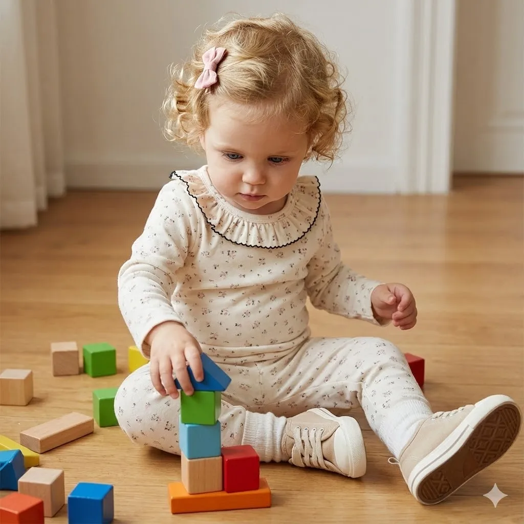 

SeasonSea Baby Set for 0-2Y Baby Cute Comfortable Kids Breathable Loungewear Spring Summer Crawling Suit Floral Print Cotton Set