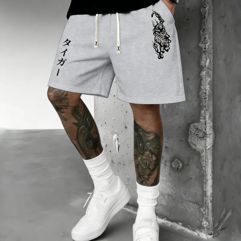 Summer Casual Outdoor Sports Shorts Fashion Trend Shorts Retro Punk Men's Casual Shorts Summer New Style