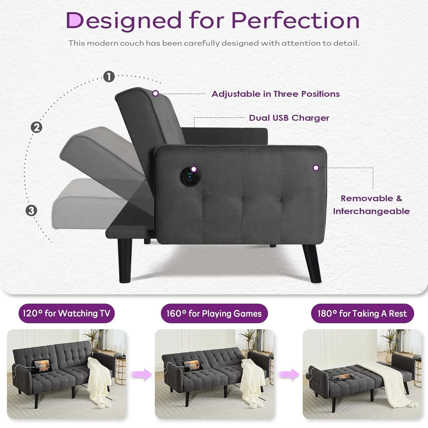 Thumbnail 4 - #9 Convertible Sofa Beds Discount Picks
