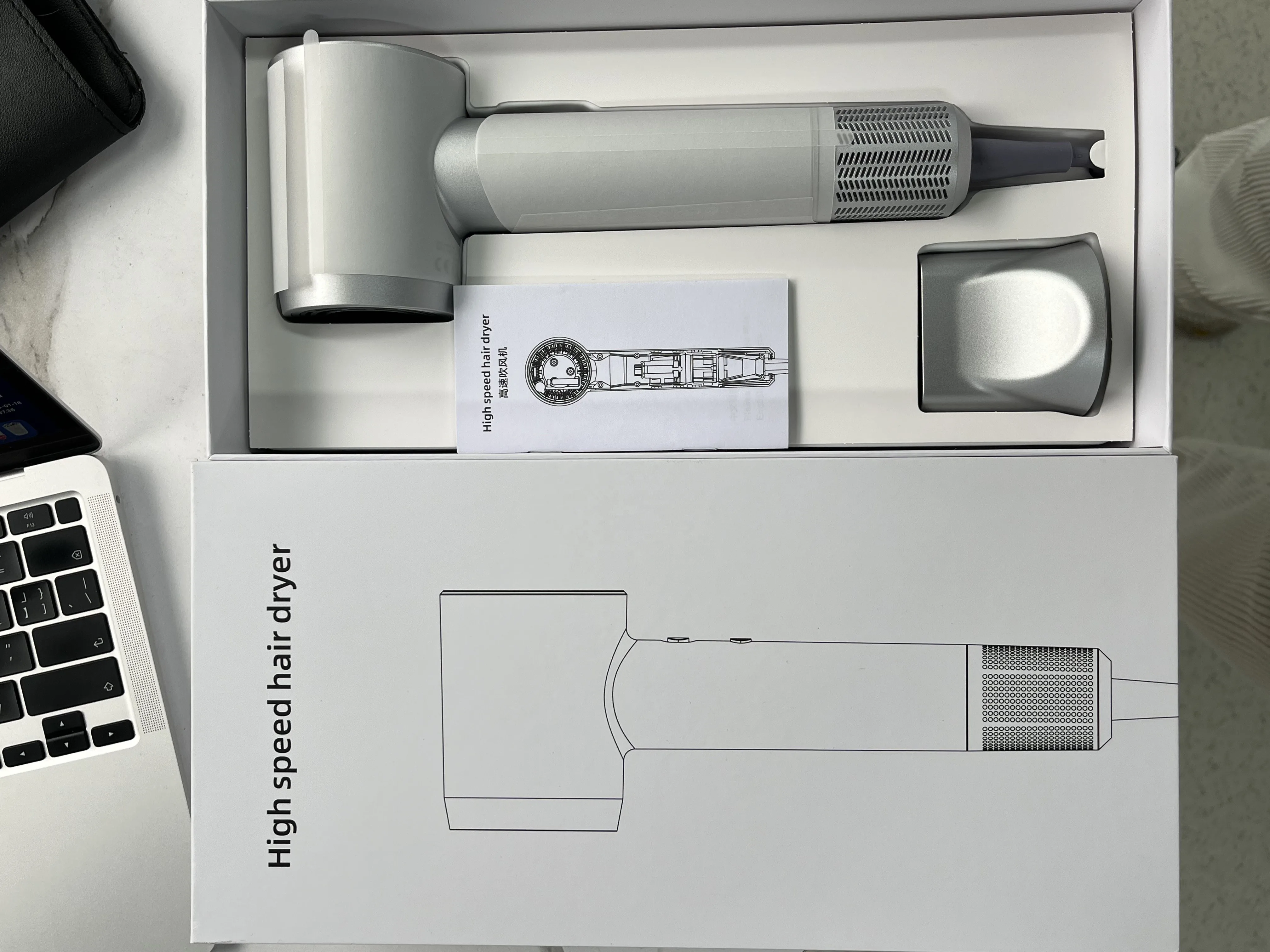 BLDC High-end 110000rpm Electric  Dryer  200 Million Negative Ions High Speed Brushless Motor Professional  Dryer
