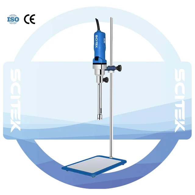 

Гомогенизатор высокоскоростной (8000-28000 об/мин) SCITEK из нержавеющей стали, лабораторная эмульгирующая машина