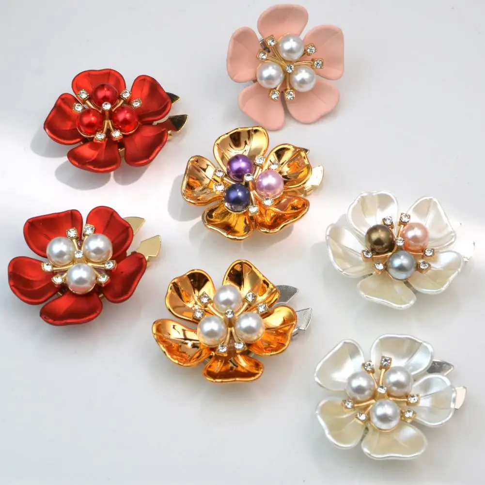 1pc Gifts Multifunctional Flowers Button Cover DIY Button Clip Closure Flowers Cufflink Clothing Accessories Button Cap