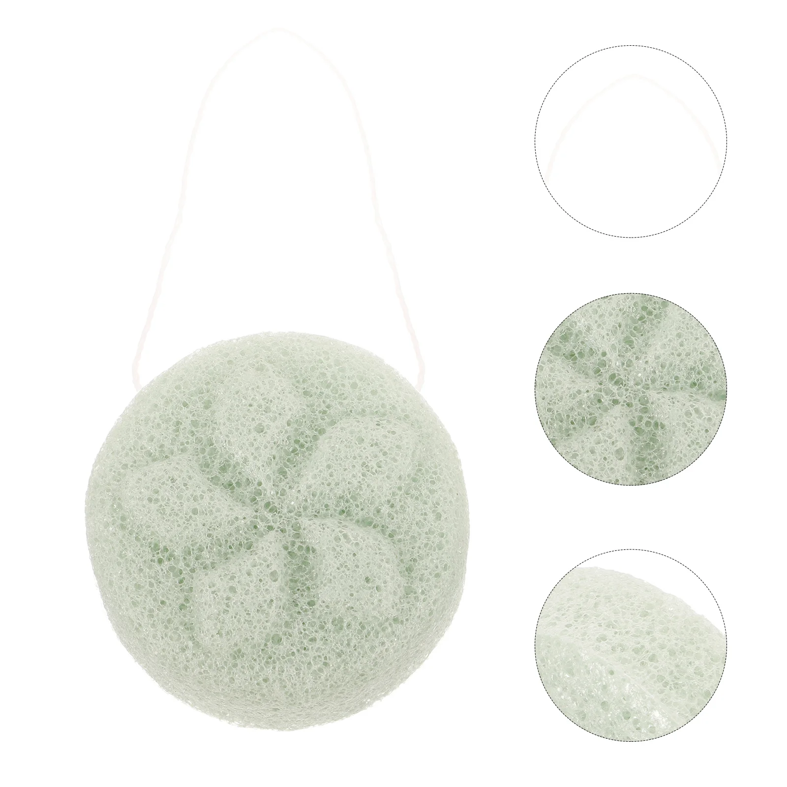 ฟองน้ำทำความสะอาดผิวหน้า ฟองน้ำขัดผิวหน้าสำหรับผิวบอบบาง ทำความสะอาดการใช้งานเครื่องสำอาง การใช้ในการเดินทาง