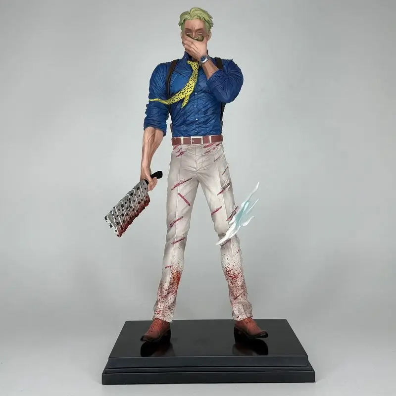 ​ ​ حار Jujutsu Kaisen Nanami Kento المعركة النهائية 32 سنتيمتر الدائمة تشكل أنيمي الشكل تمثال سطح المكتب الديكور هدايا الكبار