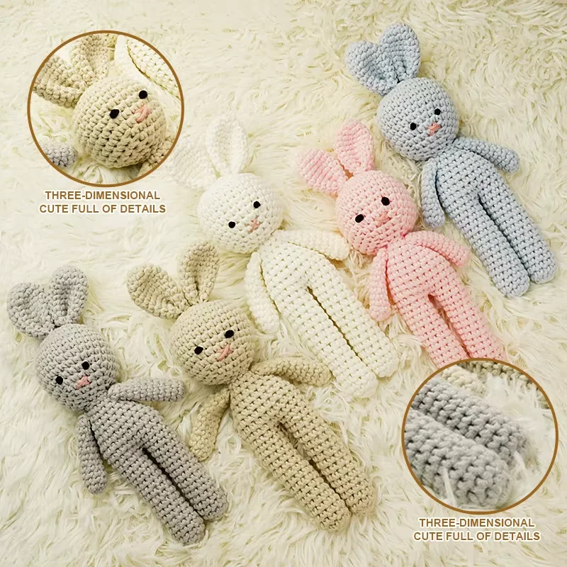 Easter Bunny Stuffed Rabbit Toys for New Born Baby Gifts Easy to Grab