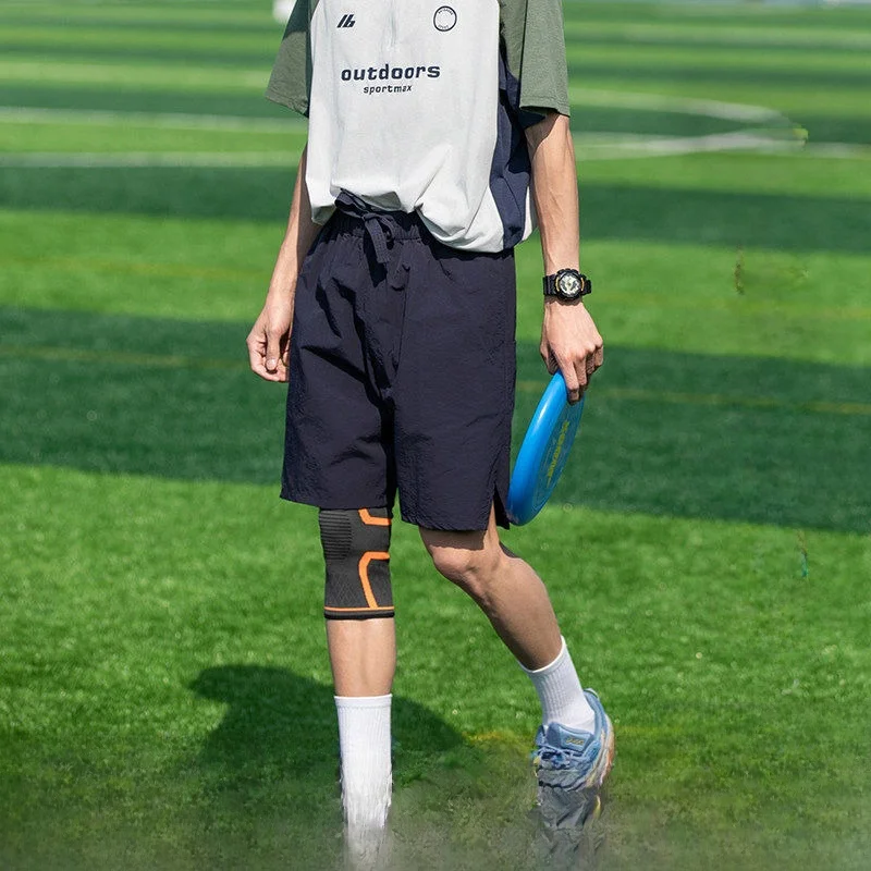 

Qui Dry Sports orts Мужская летняя повседневная свободная мужская одежда с широкими штанинами Five-Quarter Faionable прямого кроя QZHIHE