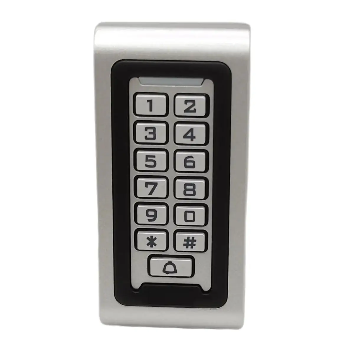 Metal Access Controller With Doorbell Keypad 2000 Users Waterproof 125KHz 13.56MHz Proximity Card For Access Control Kit