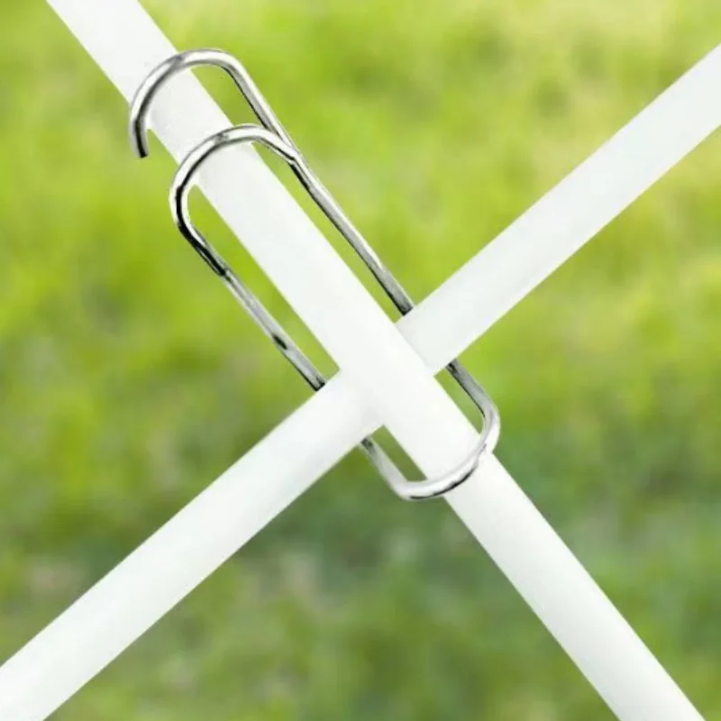 5Pcs Plant Connecting Rings Home Grown Wire Clips Bracket Connecting Clips Garden Clips Cage Connectors Garden Stake Connectors