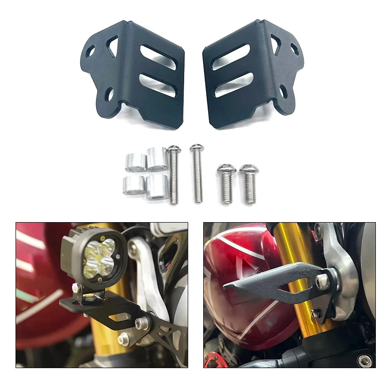 

Fog Lamp Bracket For Triumph Speed 400 2024 2025 Speed400 Motorcycle Aux Light Fixing Mount Support