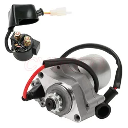 Atv Starter Motor 2 Bolt 12t Lower Mount For 50CC 70CC 90CC 110CC ROKETA SUNL CHINESE ATV Quad Pit Bike Motorcycle Accessories