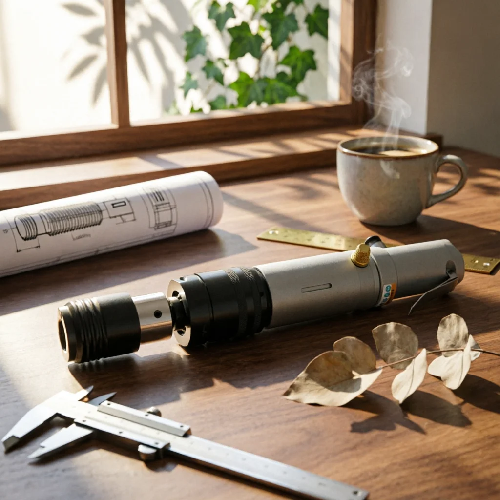 Tools For Metal Workshop - มอเตอร์เครื่องต๊าปเกลียวแบบนิวแมติก มอเตอร์เครื่องต๊าปเกลียวแบบนิวแมติกที่ใช้งานได้ยาวนาน เครื่องมือโลหะทรงกระบอกสำหรับช่างเครื่อง โรงงาน