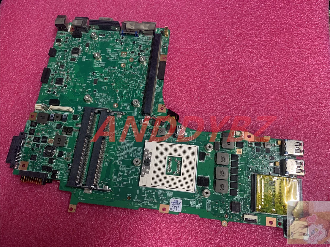 Original FOR MSI MS-1761 GT780 GT780DX LAPTOP Motherboard MS-17611 VER 1.0  100% Working OK