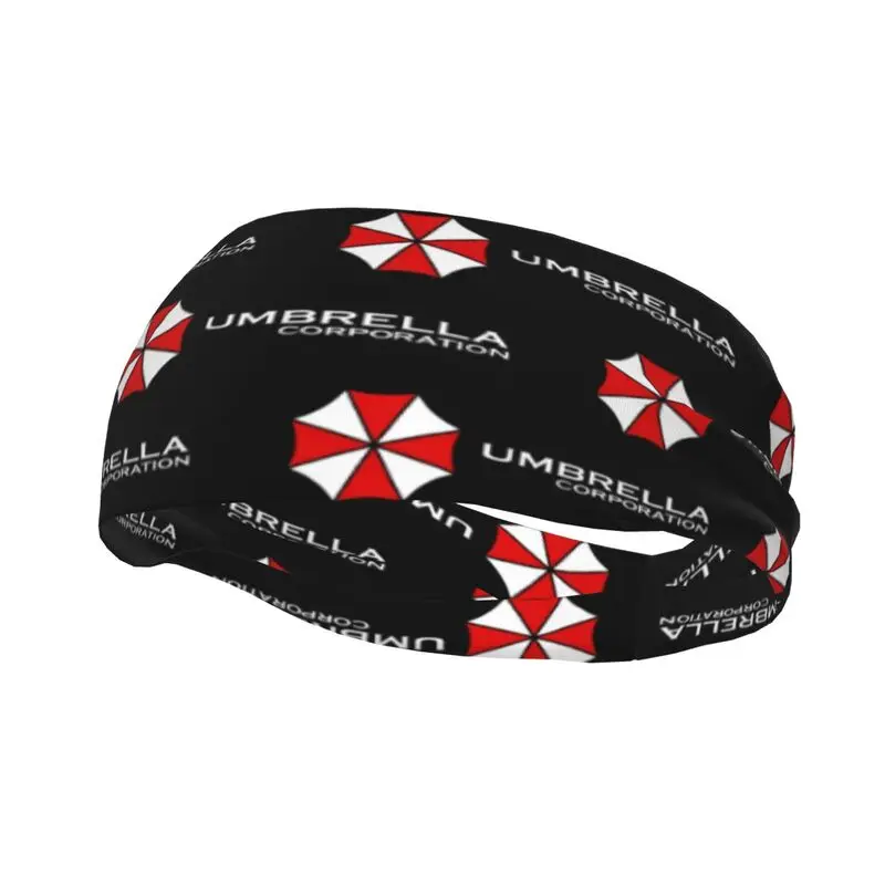 

Umbrella Corporation Sports Sweatband Head Bands Unisex Moisture Wicking Non Slip Headband for Running Yoga Workout Fitness Gym
