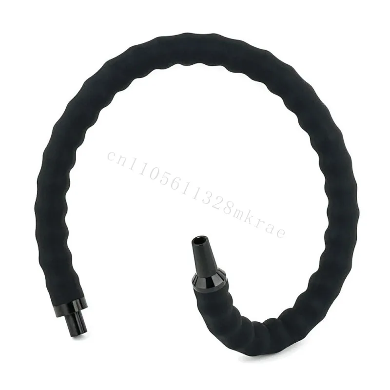 Hookah Flexible Handle Soft Touch Lazy Bending Aluminum Silicone Free Your Hand Smoking Hookah Qicha Handle Mouth Tip