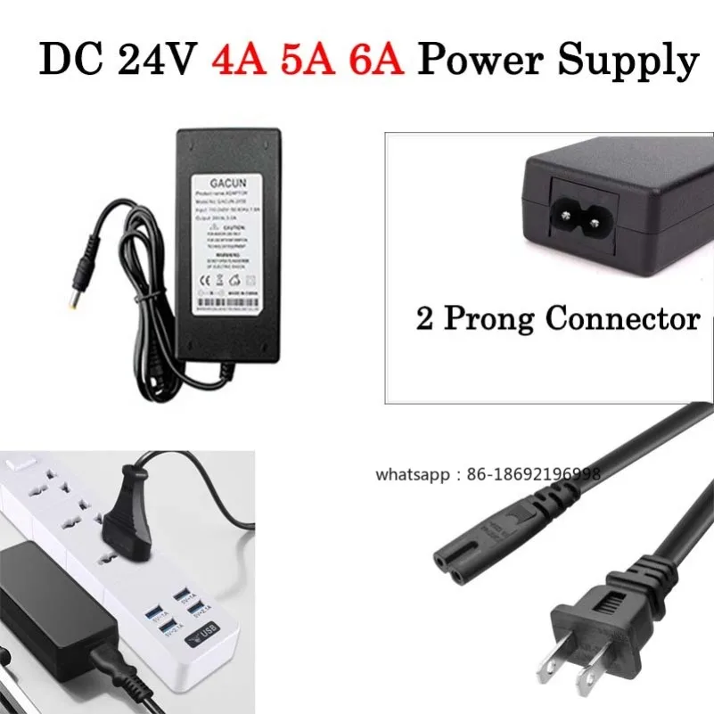 LED Power Adapter DC 24V Lighting Transformer AC 110V~220V 1A 2A 3A 4A 5A 6A 8A 10A Switching Power Supply for LED Camera Router view 3