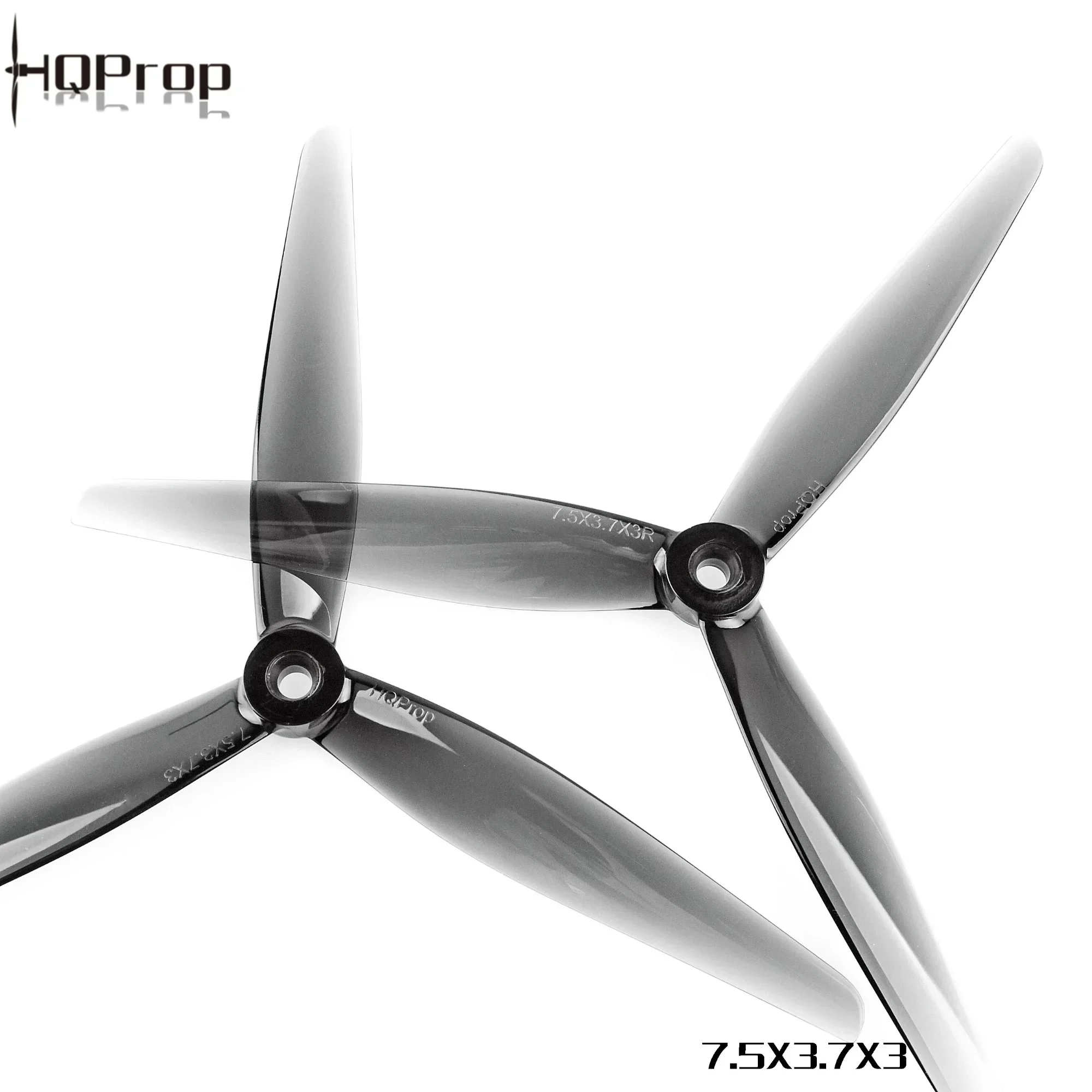 

10Pairs(10CW+10CCW) HQPROP 7.5X3.7X3 - 7537 3-Blade Propeller for Chimera7 Pro