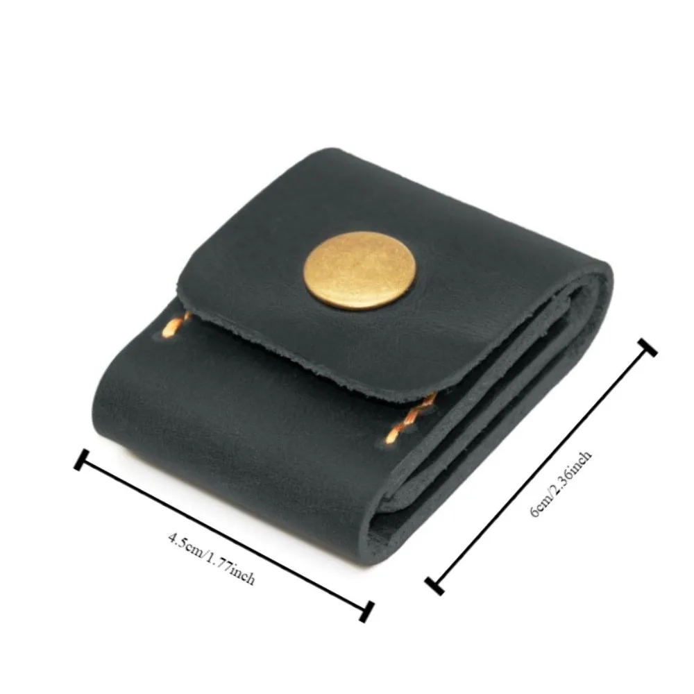 PU Leder Gitarre Picks Halter Fall Picks Organizer Glatte Picks Lagerung Beutel Große Kapazität Langlebige Gitarre Picks Halter Tasche