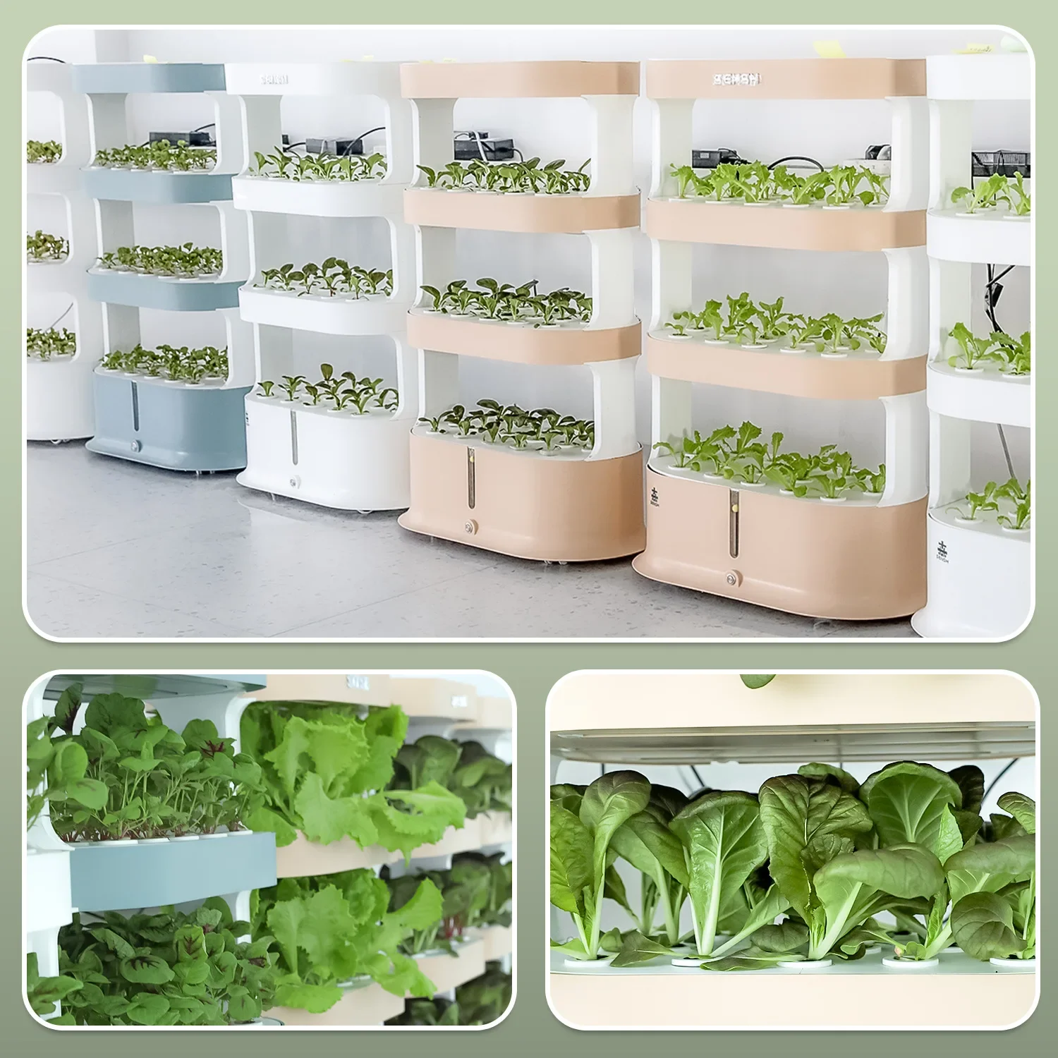 Hydroponic vegetable planter soilless cultivation indoor balcony  planter pot household hydroponics system