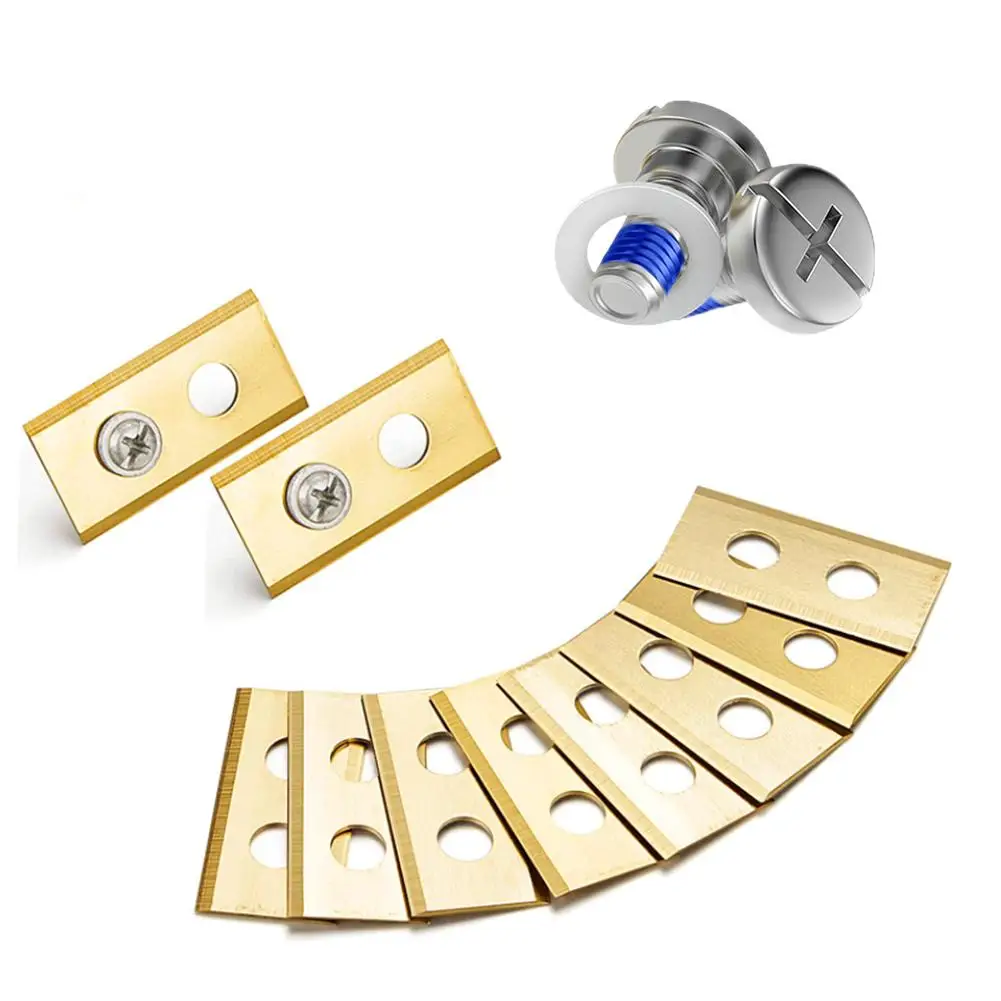 Lawn Mower Stainless Steel Replacement Blades 2-hole Design 