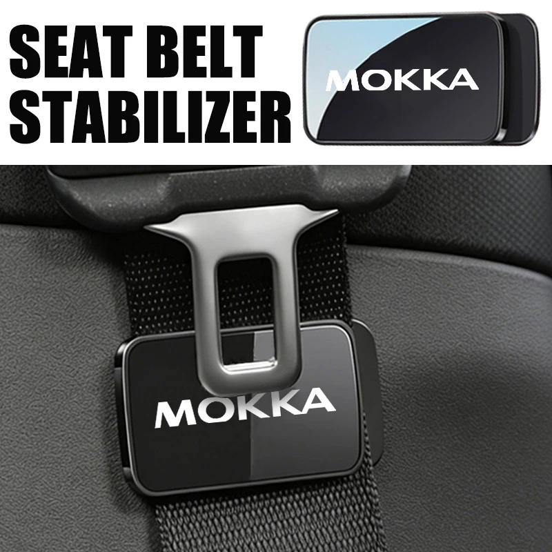 For Opel Magnetic Car Interior Seat Belt Holder Stabilizer Accessories Astra H K J G Corsa E D OPC Insignia B Vectra Mokka